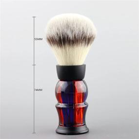 img 3 attached to 🧔 Frank FS Shaving Mens Synthetic Hair Shaving Brush - Ideal Personal and Professional Shaving Gift for Father/Husband