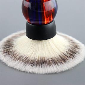 img 2 attached to 🧔 Frank FS Shaving Mens Synthetic Hair Shaving Brush - Ideal Personal and Professional Shaving Gift for Father/Husband