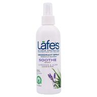 🌿 lafe's soothe - lavender & aloe organic deodorant spray for women & men - vegan, cruelty-free, gluten-free, baking soda-free with 24-hour protection (8 oz) - aluminum and paraben-free - packaging may vary logo