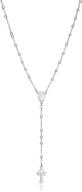 👧 girls' jewelry: 925 sterling silver rosary necklace in necklaces & pendants - enhancing seo logo