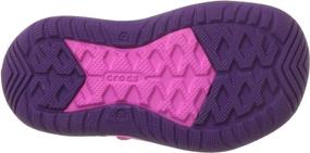 img 1 attached to Crocs Kids Swiftwater Magenta Toddler Boys' Shoes : Clogs & Mules