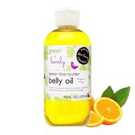 🤰 better than butter belly oil (tangerine): pregnancy stretch mark prevention, 9 fl oz. lasts up to 6 months, natural oil & vitamin e enriched for beautiful pre/post pregnancy skin логотип