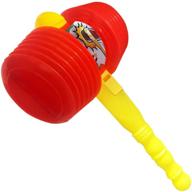 🔨 artcreativity jumbo 14 inch squeaky hammer toy for kids - giant squeaking pounding hammer for clown, carnival, circus themed birthday parties - ideal gift for boys and girls, ages 3+ logo