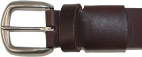 img 2 attached to Boston Leather Lincoln Bridle Elastic Men's Accessories