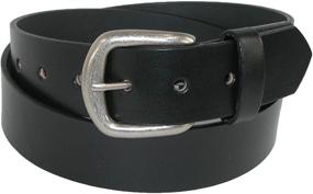img 4 attached to Boston Leather Lincoln Bridle Elastic Men's Accessories