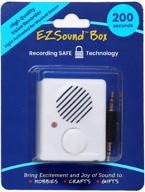 🎶 light-sensor ezsound box: rerecordable for musical boxes, hobbies, personalized items, model makers, etc. - 200 seconds - audio port enabled logo