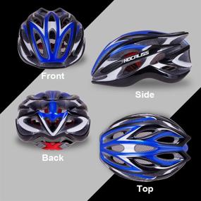 img 3 attached to 🚲 HOCALISS Adult Bike Helmet - Adjustable Road Bike Helmet for Adults, M/L Size 21.65 to 24 Inches