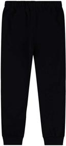 img 3 attached to 👖 ALAVIKING Elastic Drawstring Brushed Sweatpants for Boys' Clothing in Pants