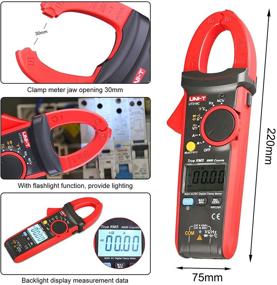 img 2 attached to 🔧 Improved UNI-T UT216C 600A True RMS Digital Clamp Meter Multimeter Auto Range with Frequency Measurement