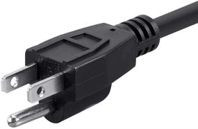 img 1 attached to ⚡️ Monoprice NEMA 5-15p to powerCON Connector - 3ft, 16 AWG - Stage Right Series: SJT-Rated Jacket for Stage Equipment Power Connection