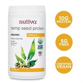 img 1 attached to Nutiva Cold Processed Sustainably Canadian Hempseed Sports Nutrition