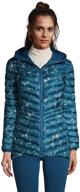 π§₯ women's lands end ultralight packable jacket - coats, jackets & vests logo