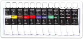 img 3 attached to 🎨 Sargent Art Premium Oil Colors Paint Set - 12 Tubes, 23-0601