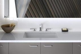 img 3 attached to 💦 KOHLER K-2215-0 Ladena Under-Mount Bathroom Sink, White: Stylish and Functional Addition for Your Bathroom Décor