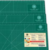 🧵 premium 24x36 rotary cutting mat for quilting sewing - warp-proof &amp; odorless, self-healing (non-china origin) logo