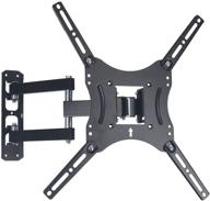 📺 djustable tv wall mount by wevzeney: swivel, tilt, and secure bracket for 23-55 inch tvs (max vesa 400x400, up to 100lbs) logo