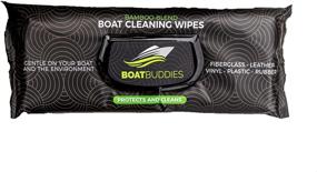 img 4 attached to Powerful Boat Buddies: Extra Large Vinyl Leather & Multisurface Cleaning Wipes