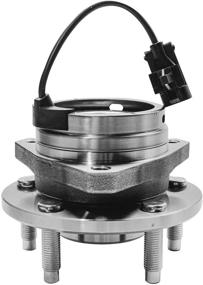 img 4 attached to 🔧 Detroit Axle - Front Wheel Bearing and Hub Assembly Replacement for Chevy Cobalt HHR Malibu G6 Aura (2008-2010) - High-Quality 1pc Set