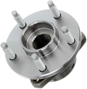 img 1 attached to 🔧 Detroit Axle - Front Wheel Bearing and Hub Assembly Replacement for Chevy Cobalt HHR Malibu G6 Aura (2008-2010) - High-Quality 1pc Set