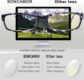 img 1 attached to 👓 Anti Eyestrain Blue Light Blocking Glasses for Reading - 5 Pack Computer Reading Glasses, Ideal for Men and Women