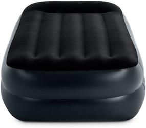 img 3 attached to Intex Dura-Beam Standard Series Pillow Rest Raised Airbed with Built-in Pillow & Electric Pump: Ultimate Comfort and Convenience
