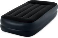 intex dura-beam standard series pillow rest raised airbed with built-in pillow & electric pump: ultimate comfort and convenience logo