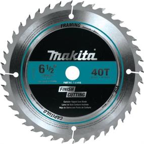 img 3 attached to 🪚 High-Performance Makita T-01410 6-1/2 inch 40T Fine Crosscutting Carbide-Tipped Circular Saw Blade