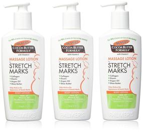 img 2 attached to 👍 Ultimate Solution: 3 Pack of Palmer's Cocoa Butter Formula Massage Lotion for Stretch Marks, 8.5 Ounce - Your Answer for Mark-Free Skin!