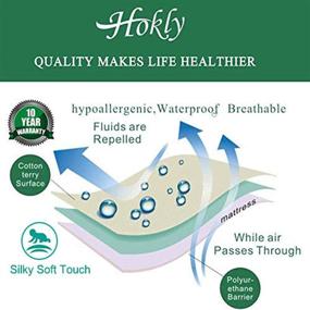 img 1 attached to Hokly Mattress Protector Waterproof Breathable