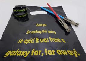 img 2 attached to 🛍️ Galactic Fun in a Bag: Lifetime Inc's Theme Birthday Goodie Bags with Handle