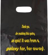 🛍️ galactic fun in a bag: lifetime inc's theme birthday goodie bags with handle logo