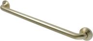 24-inch decorative grab bar, brushed brass - kingston brass milano dr214247 logo