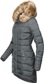 img 1 attached to AVANZADA Womens Thickened Hooded Jacket