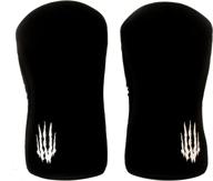 bear komplex black knee sleeves - 5mm thickness, small size logo