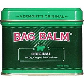 img 2 attached to 🧴 Vermont's Original Bag Balm: Soothing Relief for Dry Chapped Skin - 8 Ounce Tin
