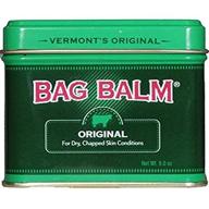 вермонтский оригинальный бэг бальм: успокаивающее облегчение для сухой потрескавшейся кожи - 8 унций, банка логотип