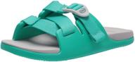 π chaco chillos toddler little girls' active shoes logo