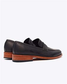 img 2 attached to 👞 Nisolo Chamberlain Nubuck Leather Men's Loafers: Stylish Shoes with Slip-On Convenience