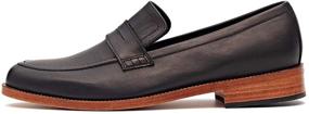 img 3 attached to 👞 Nisolo Chamberlain Nubuck Leather Men's Loafers: Stylish Shoes with Slip-On Convenience