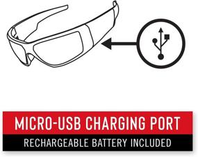 img 1 attached to Rechargeable Lighted Glasses for Coastal Inspections