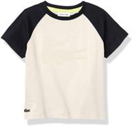 👕 lacoste toddler t-shirt lapland blue subal: boys' clothing and tops, tees & shirts - shop now! logo