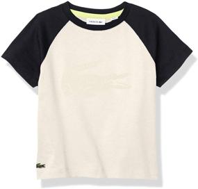 img 3 attached to 👕 Lacoste Toddler T-Shirt Lapland Blue Subal: Boys' Clothing and Tops, Tees & Shirts - Shop Now!