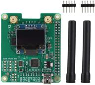 📻 последний 2019 v1.3 mmdvm hs dual hat дуплексный горячий спот с модулем oled дисплея & поддержка uhf антенны для p25/dmr/ysf логотип