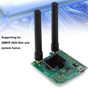 img 1 attached to 📻 Последний 2019 V1.3 MMDVM HS Dual Hat Дуплексный горячий спот с модулем OLED Дисплея & поддержка UHF антенны для P25/DMR/YSF