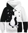 enlachic christmas pullover hoodies sweatshirt boys' clothing logo