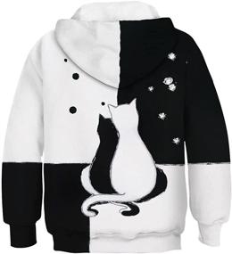 img 2 attached to ENLACHIC Christmas Pullover Hoodies Sweatshirt Boys' Clothing
