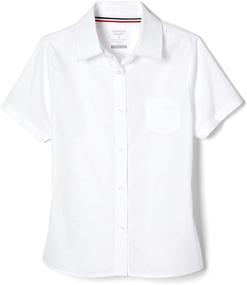 img 4 attached to 👚 French Toast Girls' Short Sleeve Pocket Shirt – Enhanced SEO