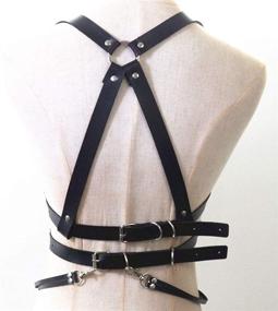 img 2 attached to Harness Suspenders Harajuku Leather Adjustable