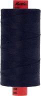🧵 mettler metrosene 1155-0916 полиэстерная нить в темно-синем цвете - длина 1000 м / 1094 ярда для портних и пэчворков. логотип