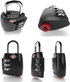 img 2 attached to 🔒 TSA Approved Luggage Locks Pack: Ensuring Hassle-Free Travel
